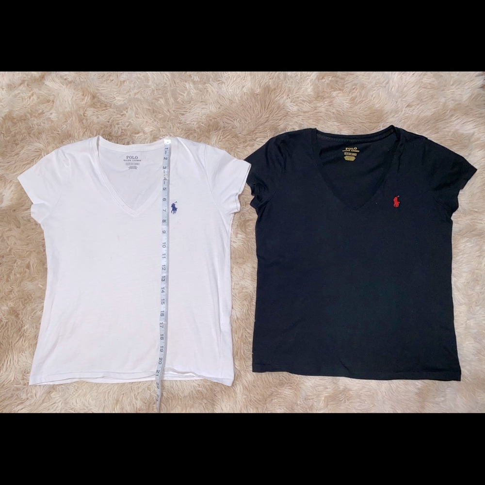 2 Polo Ralph Lauren’s V-neck T-shirt Women